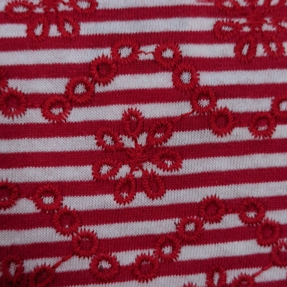 NWT Anthropologie  Cotton Embroidered floral Top Medium - Picture 5 of 10